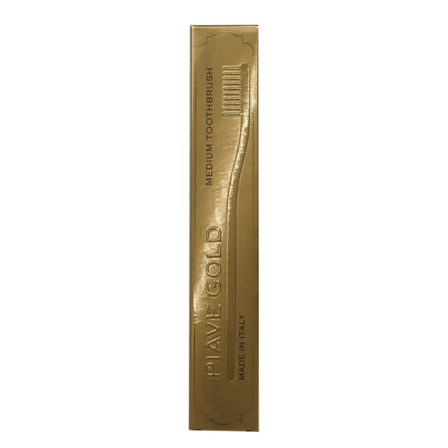 Piave Plated Toothbrush Tynex Bristle, Medium