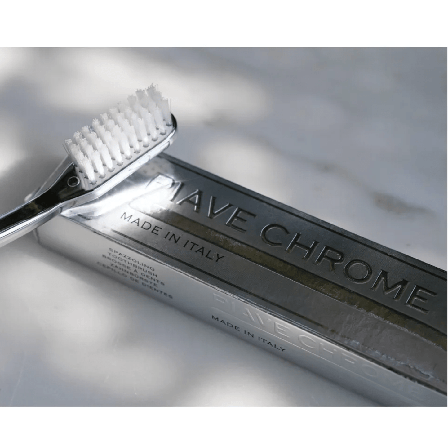Piave Plated Toothbrush Tynex Bristle, Medium