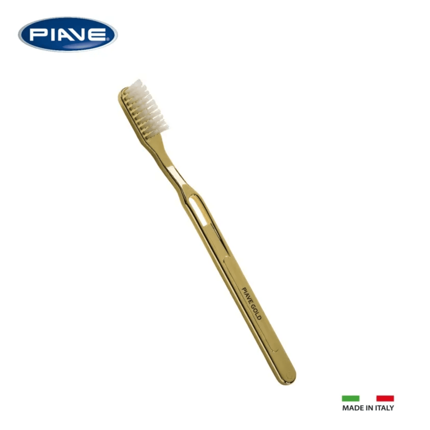 Piave Plated Toothbrush Tynex Bristle, Medium