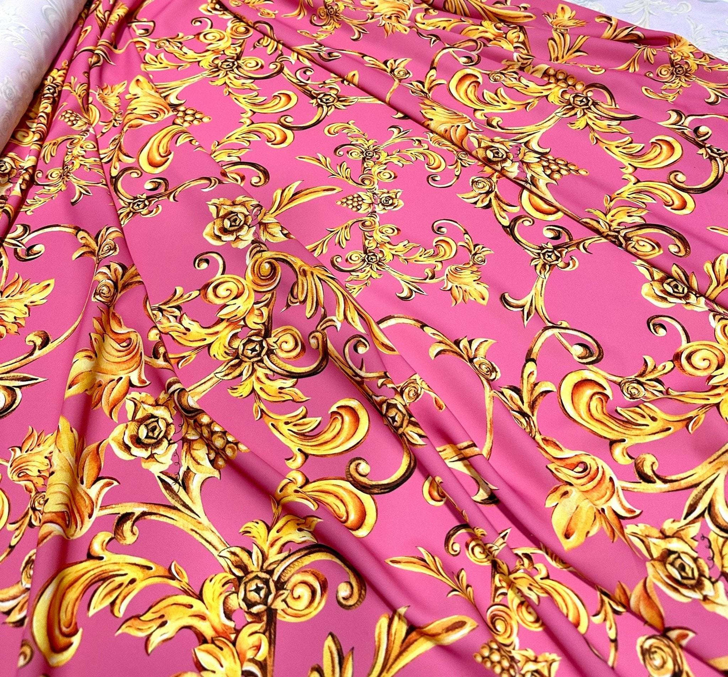 Baroque Print Fabric by Metre