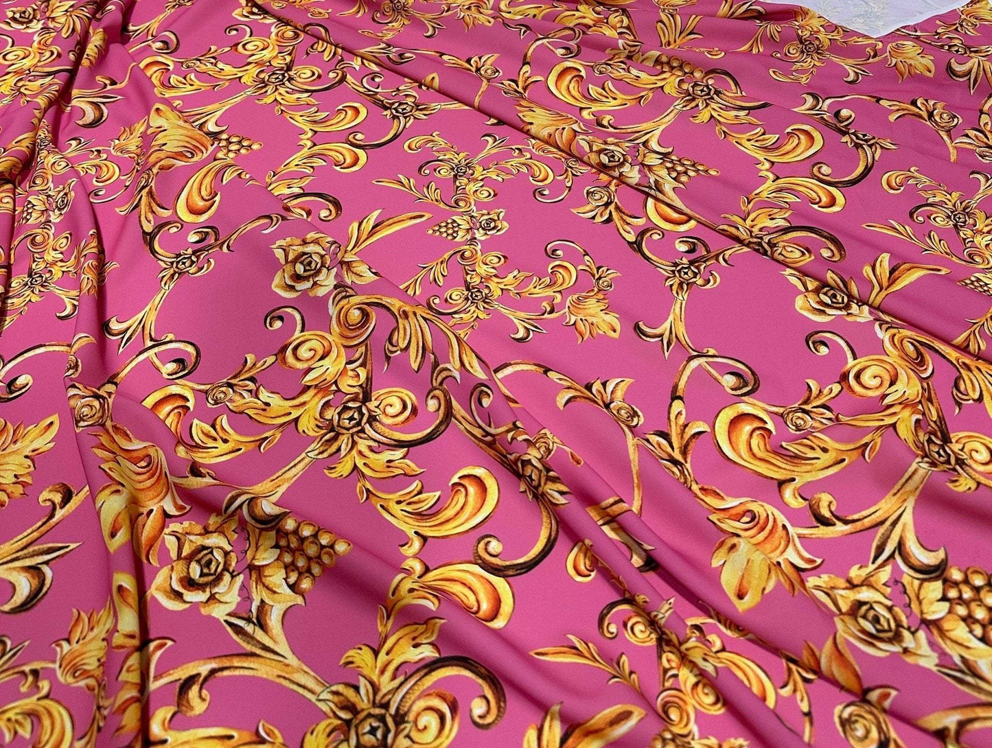 Baroque Print Fabric by Metre