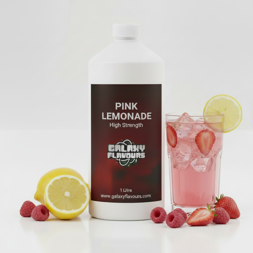 Pink Lemonade Food Flavouring - Professional High Strength - 1 Litre