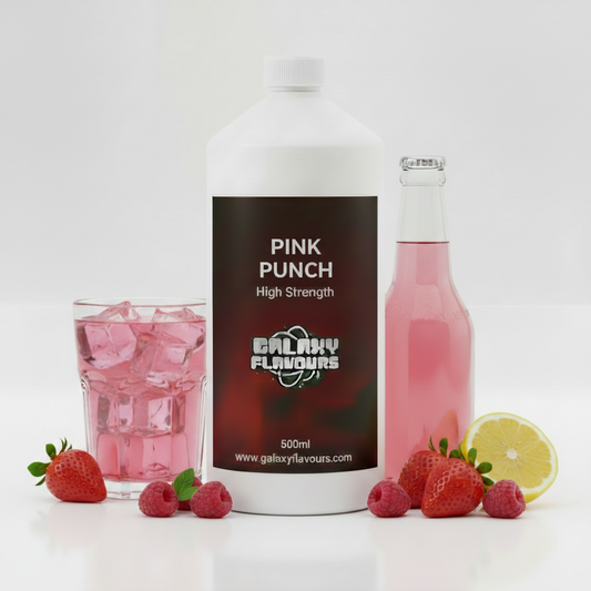 Pink Punch Food Flavouring - Professional High Strength - 500ml