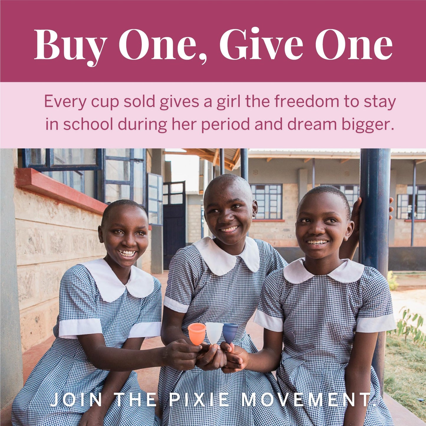 Pixie Cup – Soft, Safe Reusable Menstrual Cup | 100% Medical-Grade Silicone + Buy One Give One