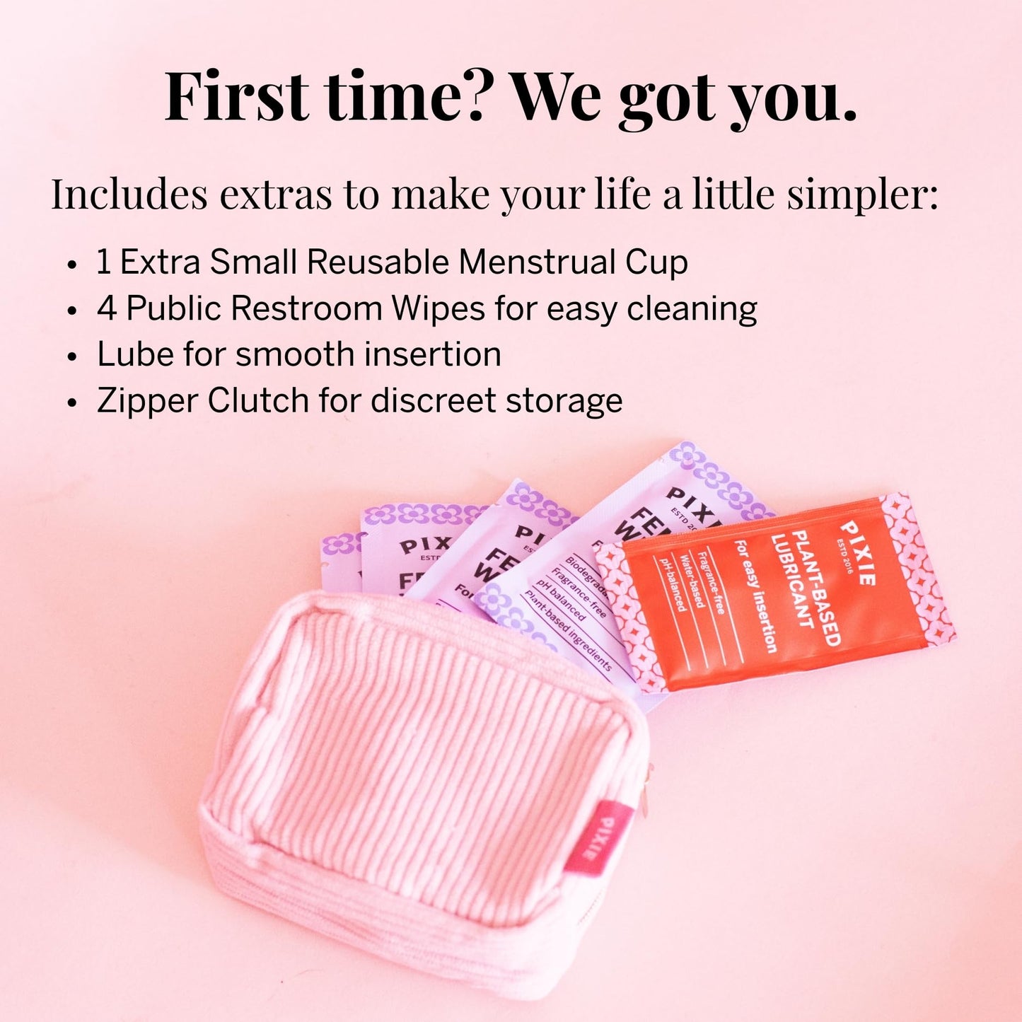 Pixie Cup – Soft, Safe Reusable Menstrual Cup | 100% Medical-Grade Silicone + Buy One Give One
