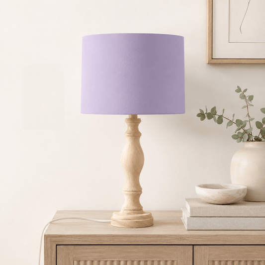 Plain Lavender Lampshade, Lilac Ceiling or Table Lamp Shade
