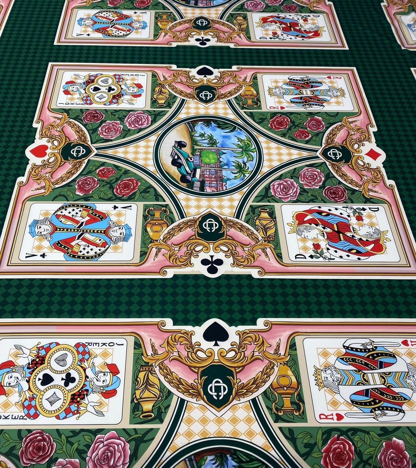 Playing Cards Fabric by Metre