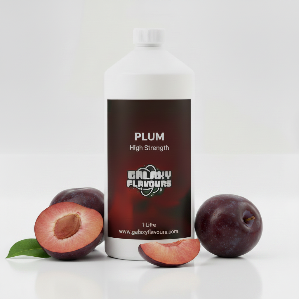 Plum Food Flavouring - Professional High Strength - 1 Litre