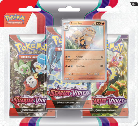 Pokémon scarlet and moon - 3 pack blister