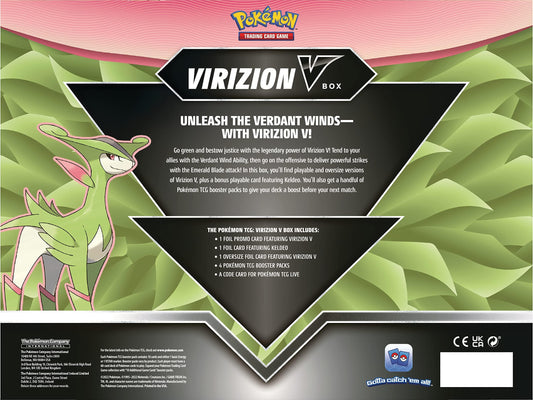 Pokémon Virizion V box