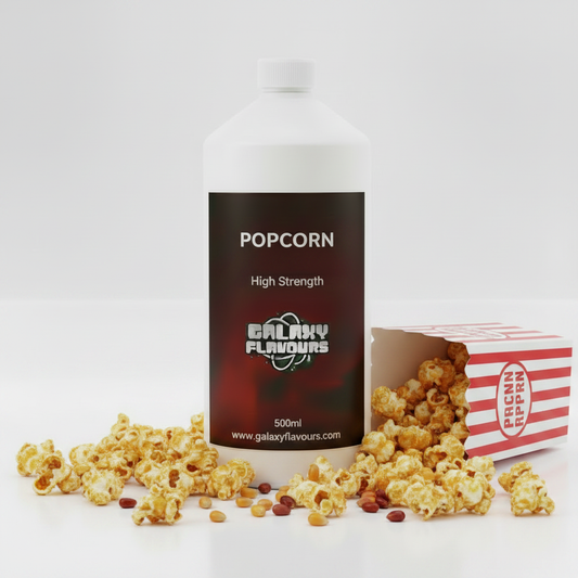 Popcorn Food Flavouring - Professional High Strength - 500ml