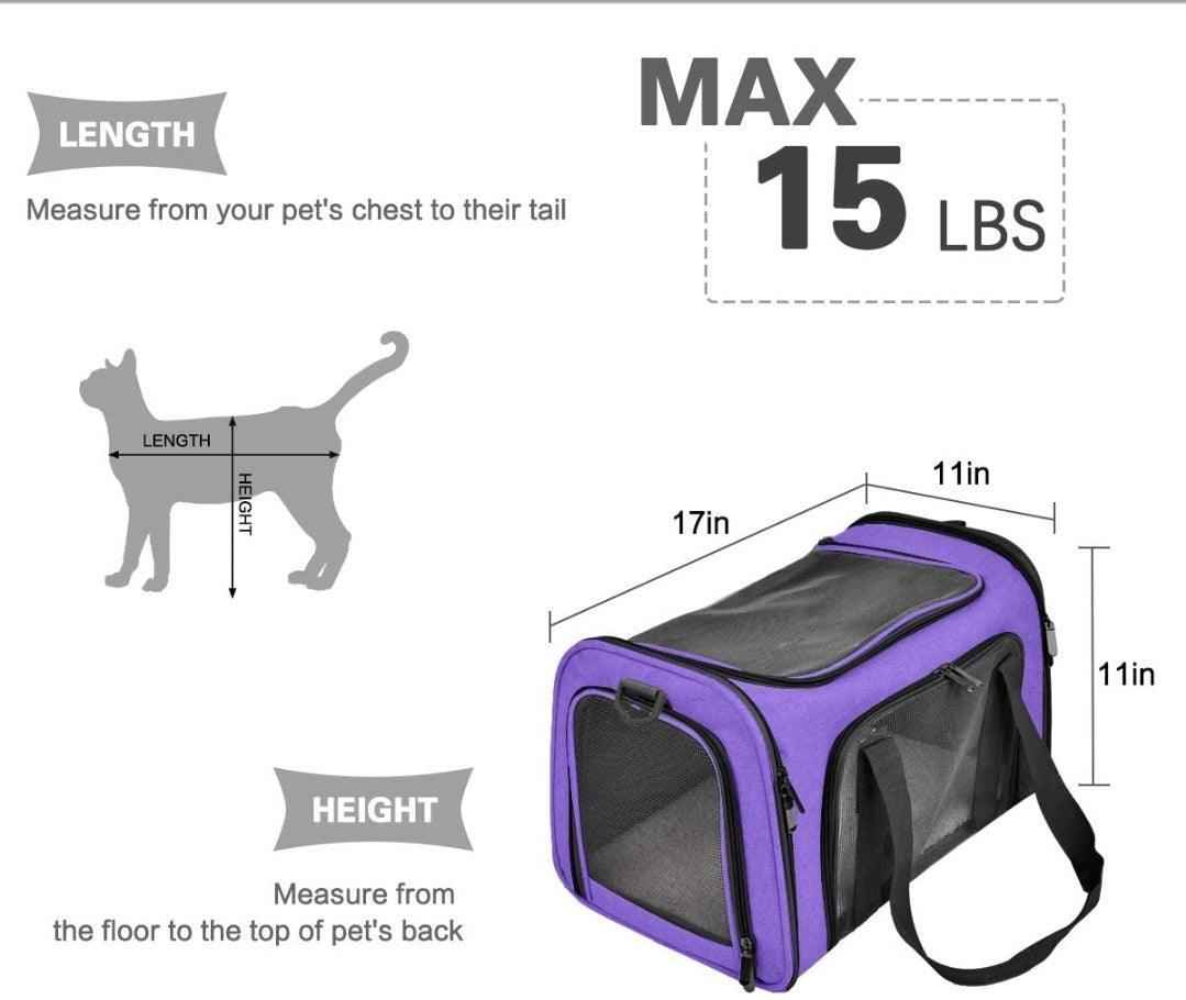 Portable Fabric Pet Carrier - Dog Shack UK