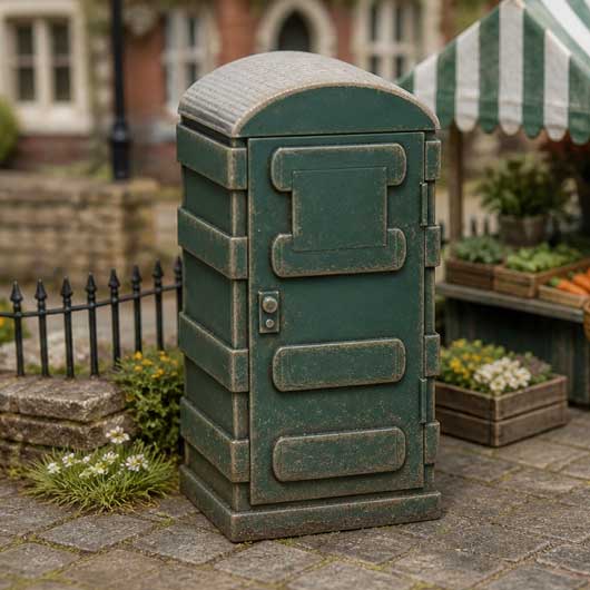 Ready to Paint Portable Toilet - Style 2