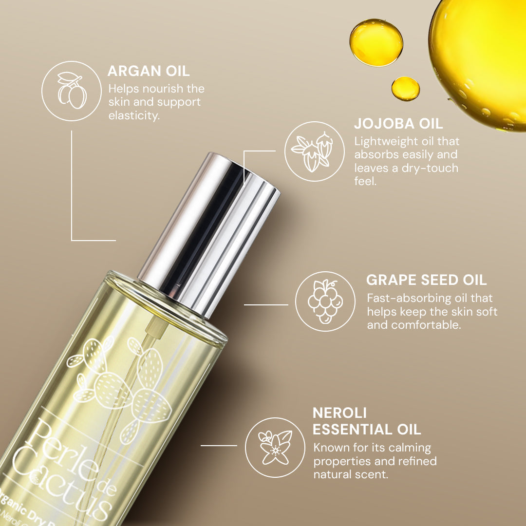 Perle de Cactus - Organic Dry Body Oil