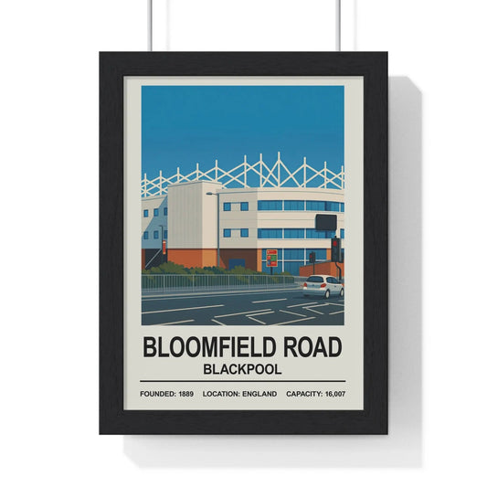 Blackpool Bloomfield Road Stadium Print