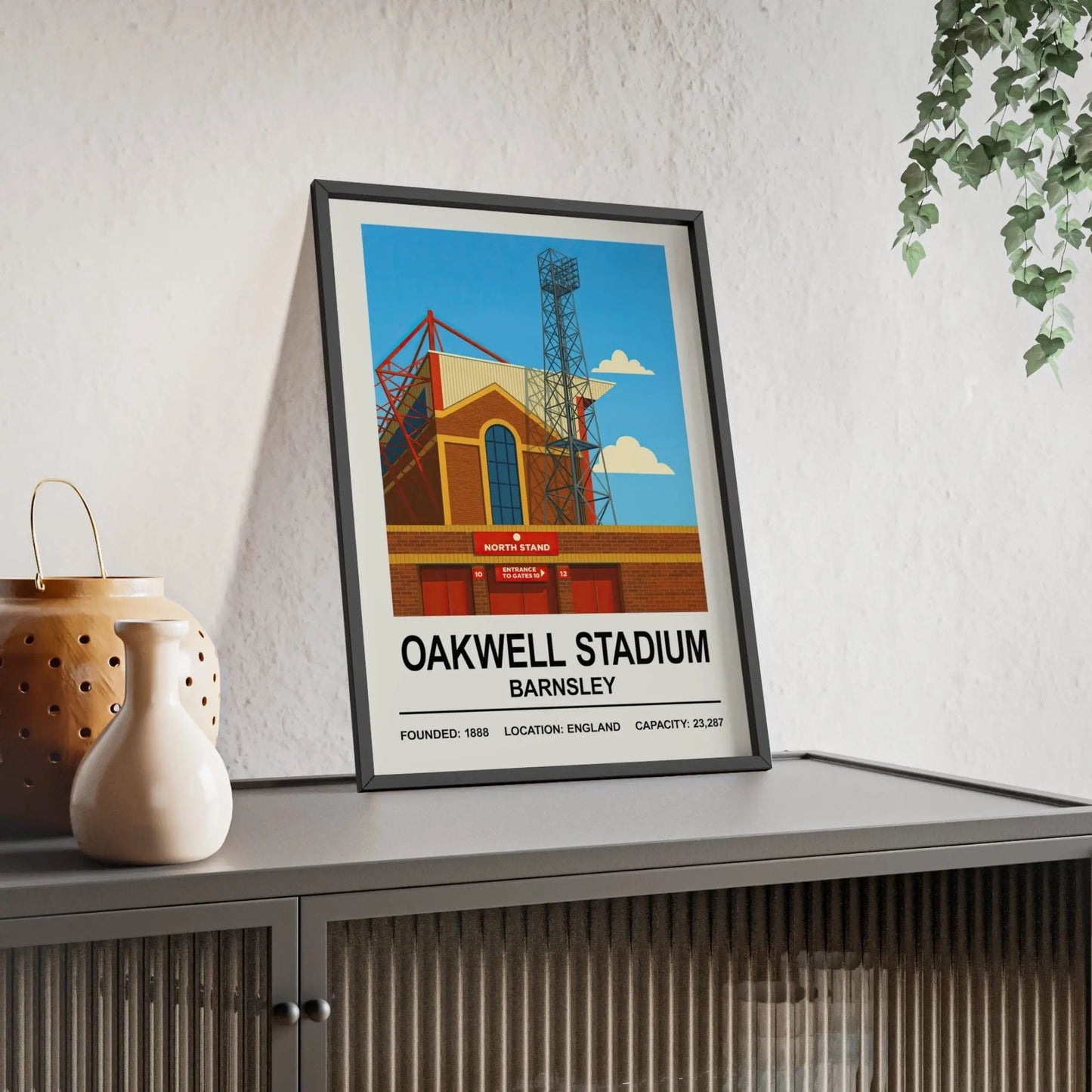 Barnsley Oakwell Stadium Stadium Print