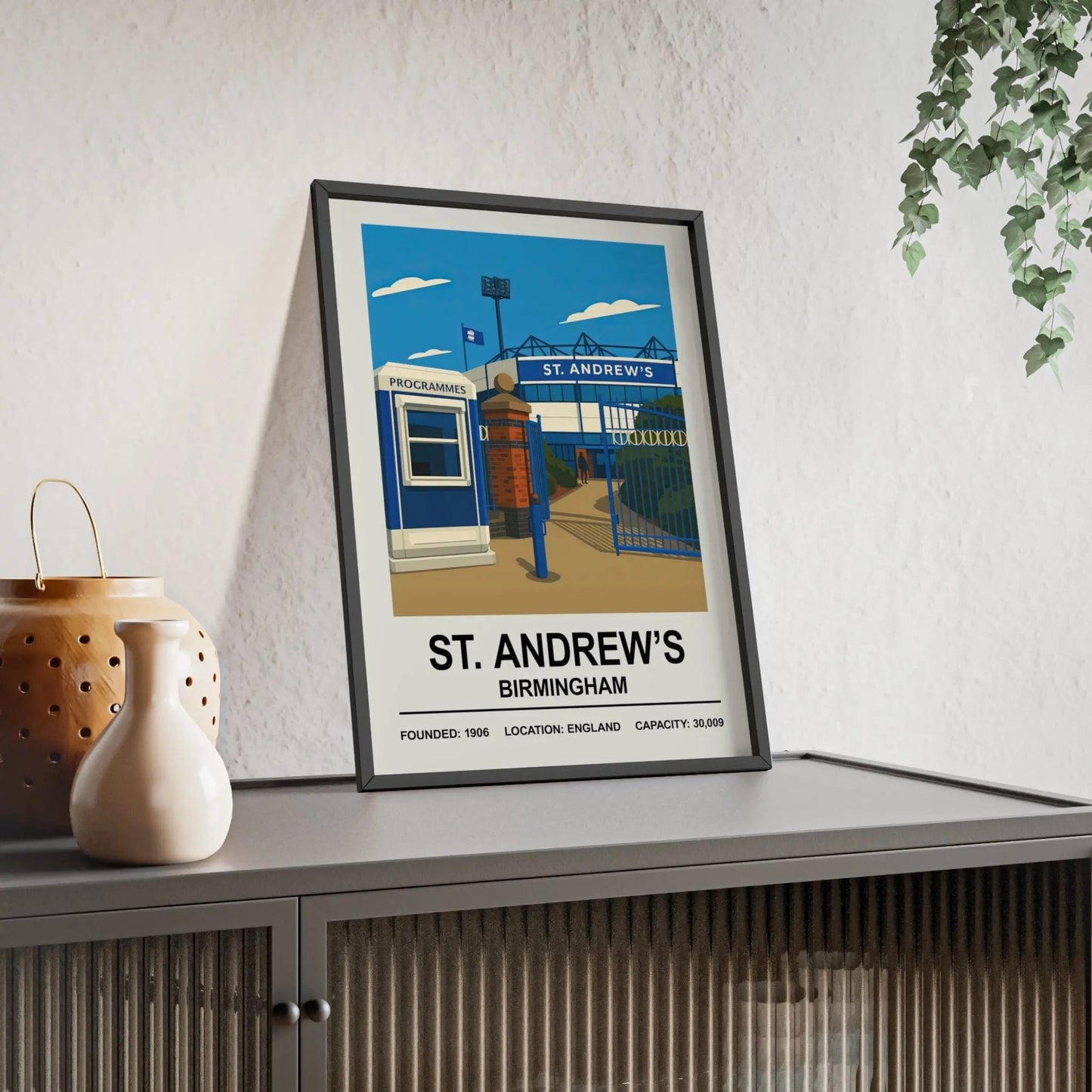 Birmingham City St Andrew's Stadium Print