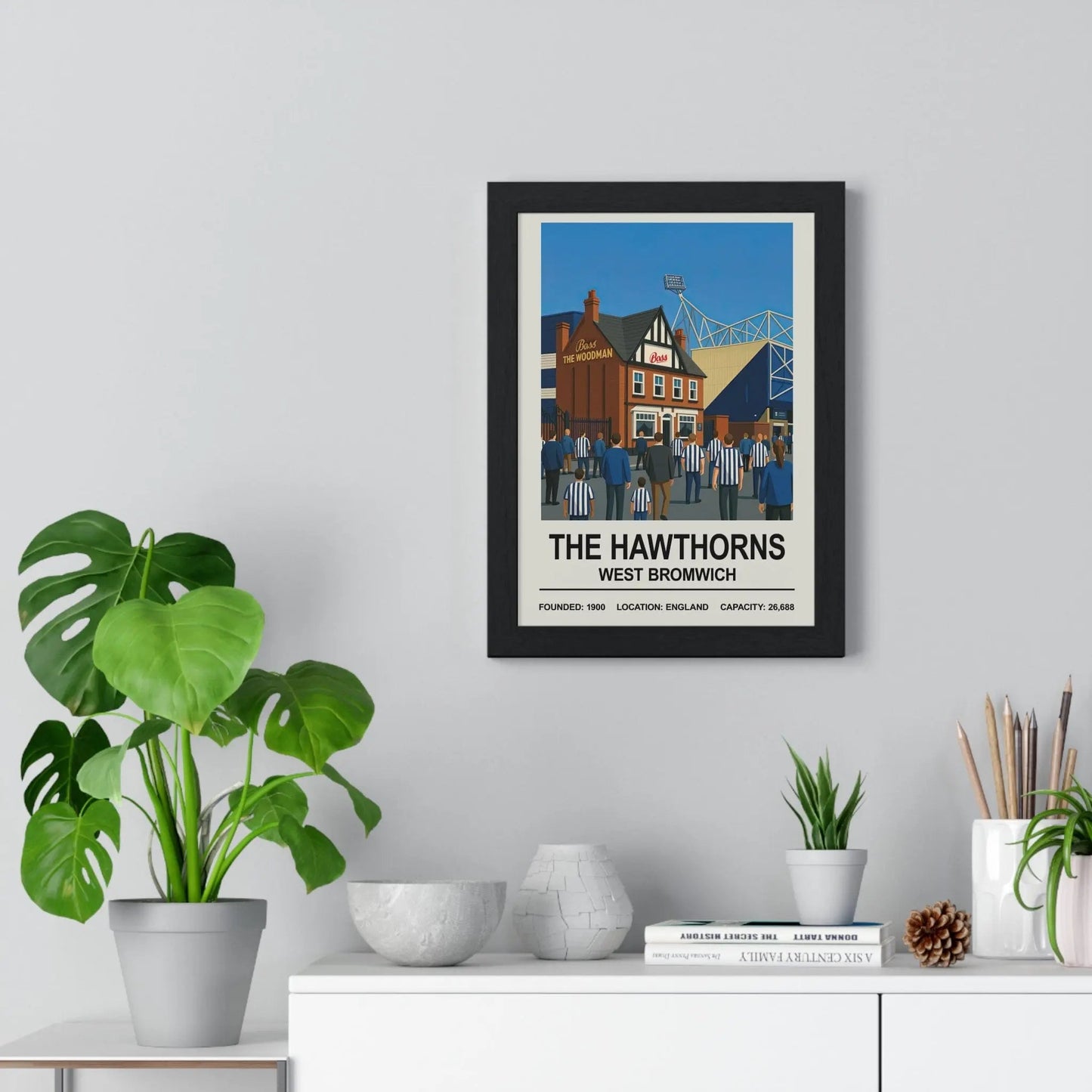 West Brom The Hawthorns Stadium Print
