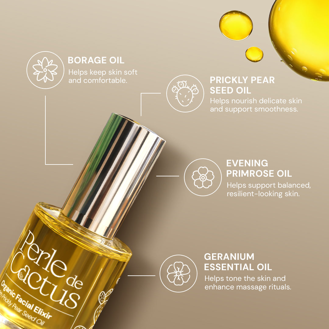 Perle de Cactus - Organic Facial Elixir
