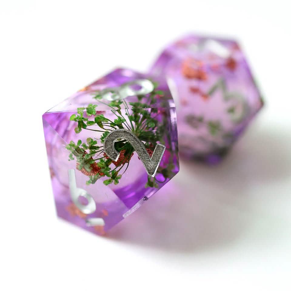 Potion of Foresight | Liquid Core Dice | Resin | 7 Piece Set