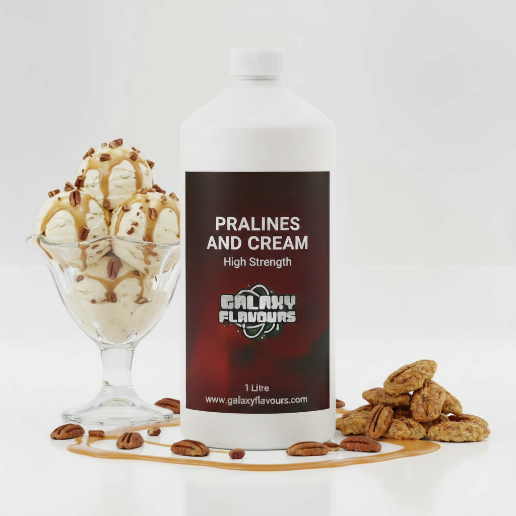 Pralines and Cream Food Flavouring - Professional High Strength - 1 Litre