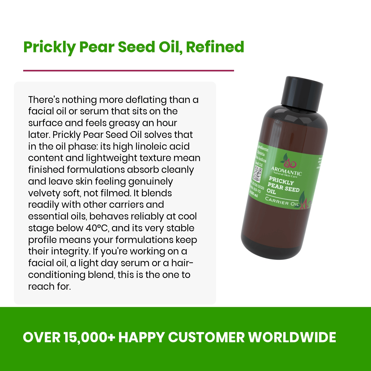 Prickly Pear Seed Oil