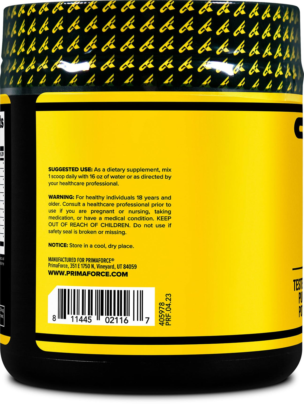 PrimaForce EAA Powder (30 Servings) - Fruit Punch Flavor | Essential Amino Acids for Workout & Recovery