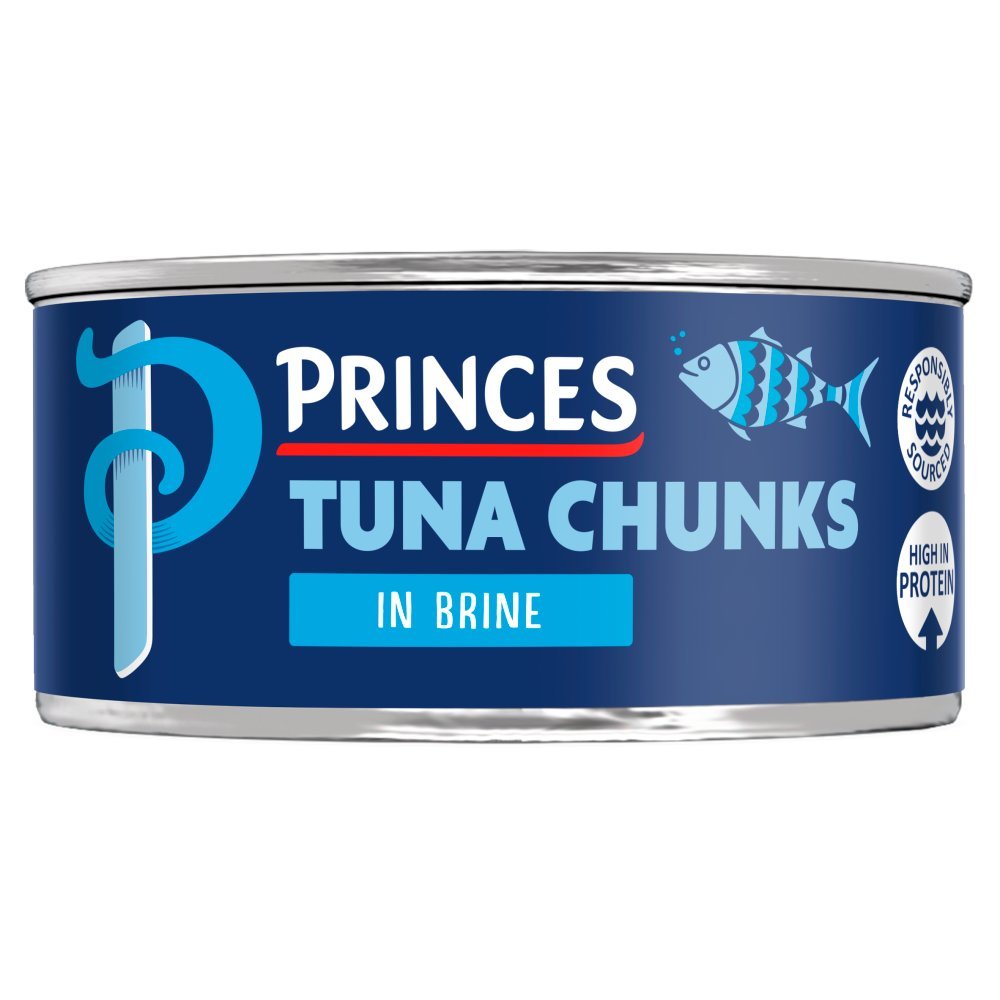Princes Tuna Chunks in Brine 145g (Case of 12)