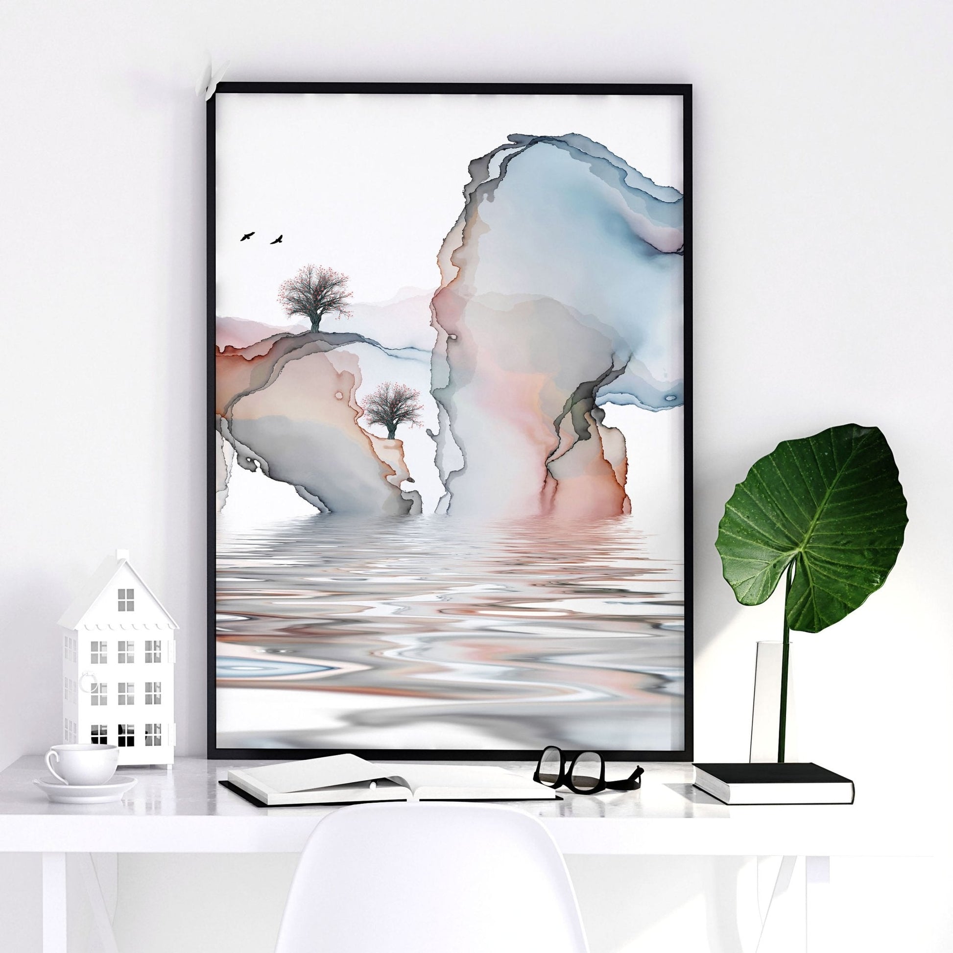 Prints for Office walls | set of 3 framed wall art