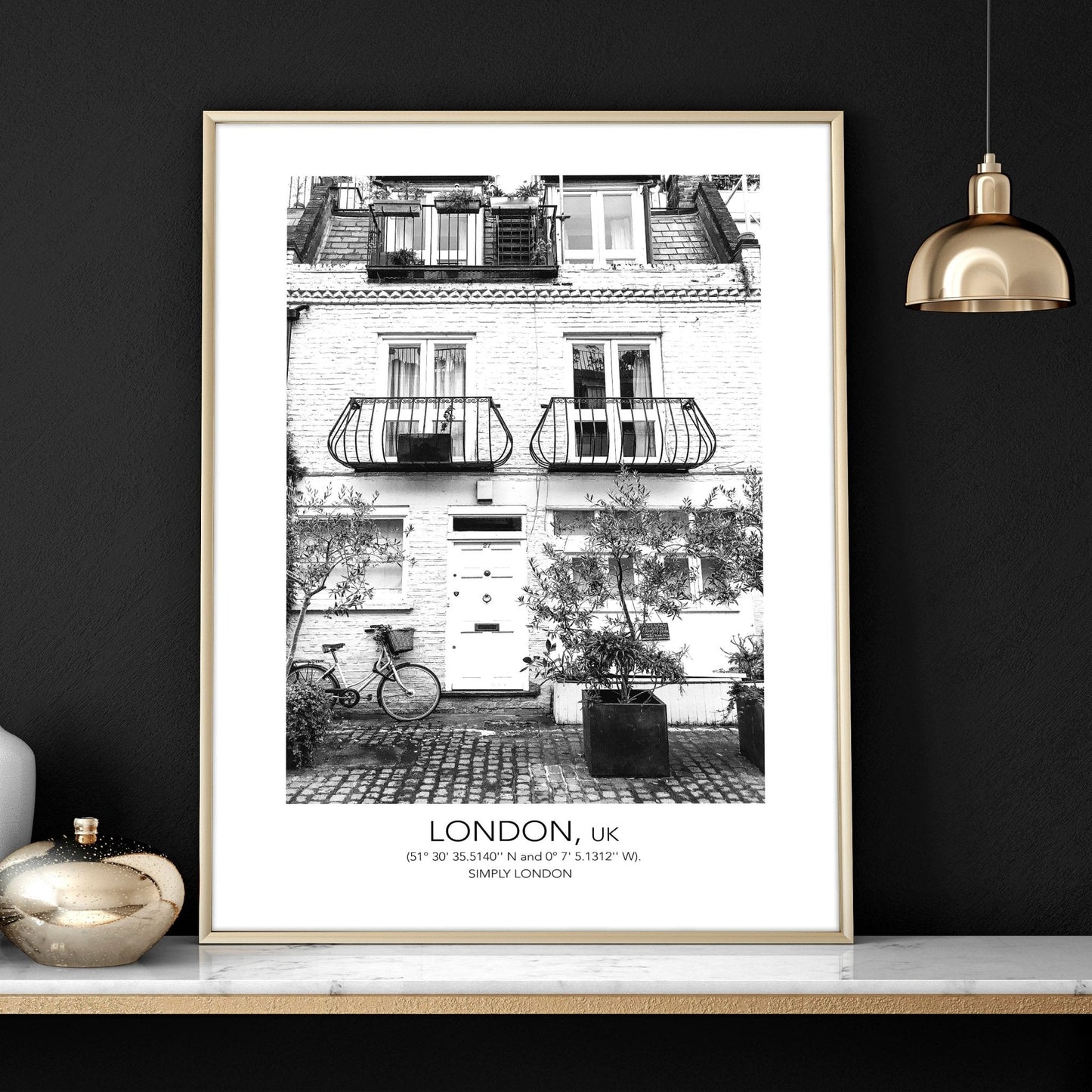 Prints of London | set of 3 wall art prints for living room