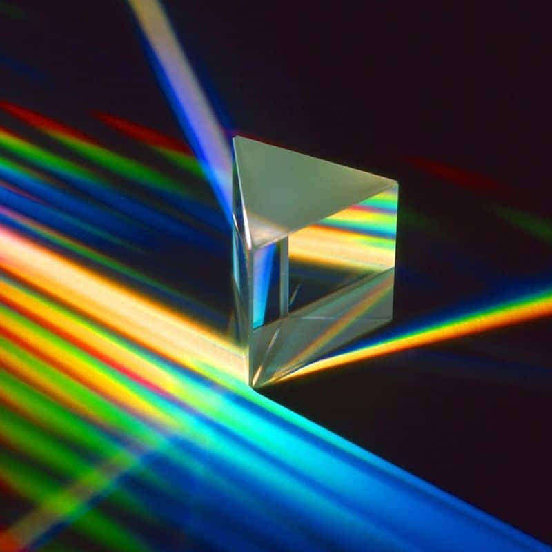 Triangular Glass Prism