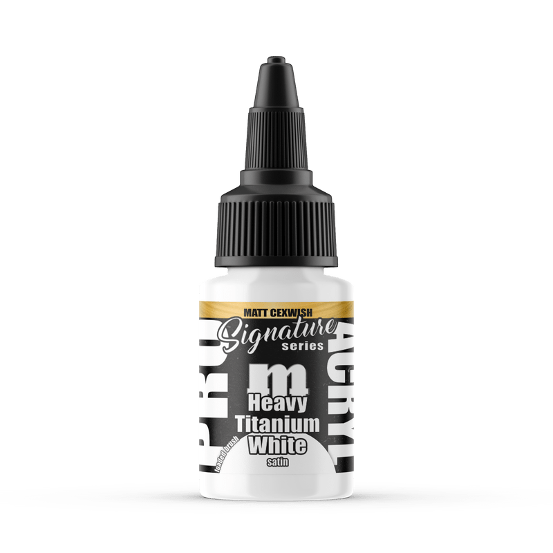 Pro Acryl Signature - Matt Cexwish - Heavy Titanium White 22ml