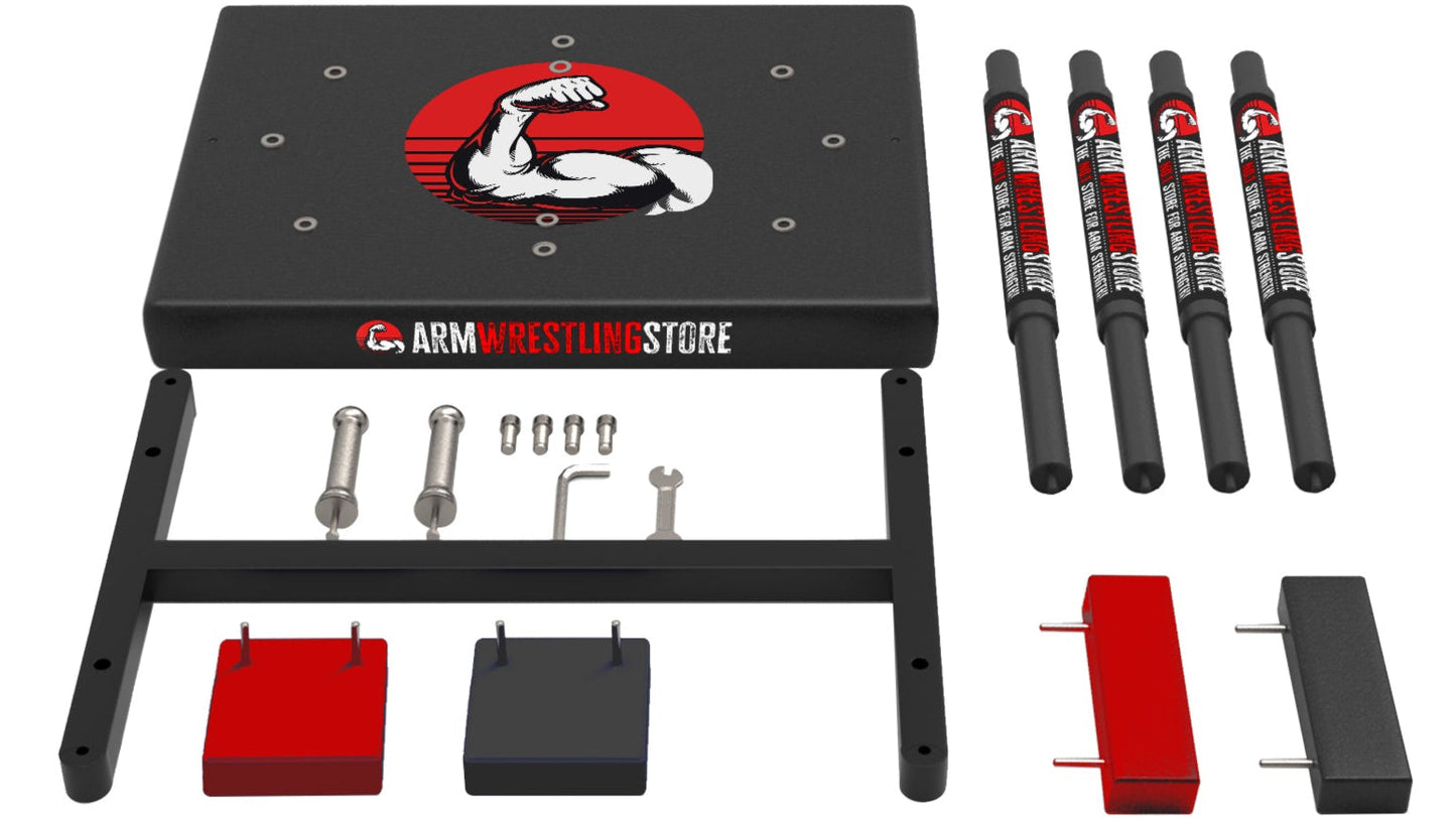 Professional Arm Wrestling Table AWS Branded