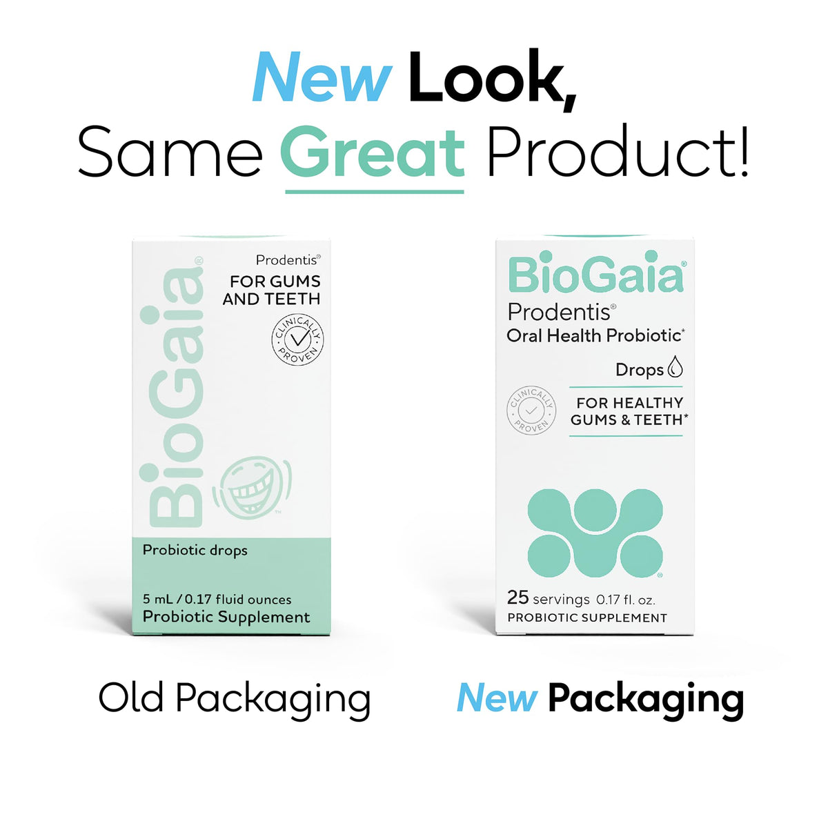 BioGaia Prodentis Dental Probiotic Drops – Healthy Gums & Teeth (Unflavored) 25-Day Supply