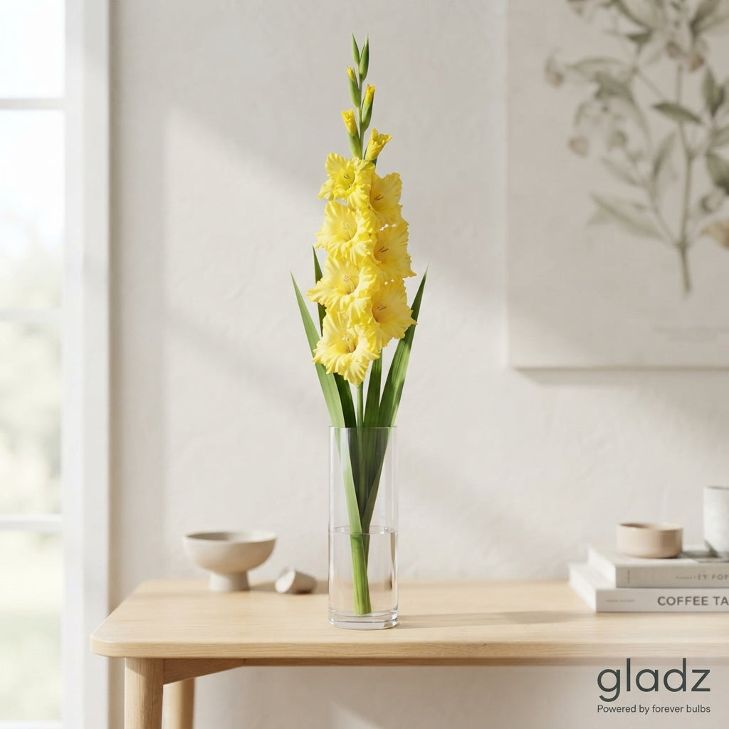 Gladioli Yellow Wholesalers Choice