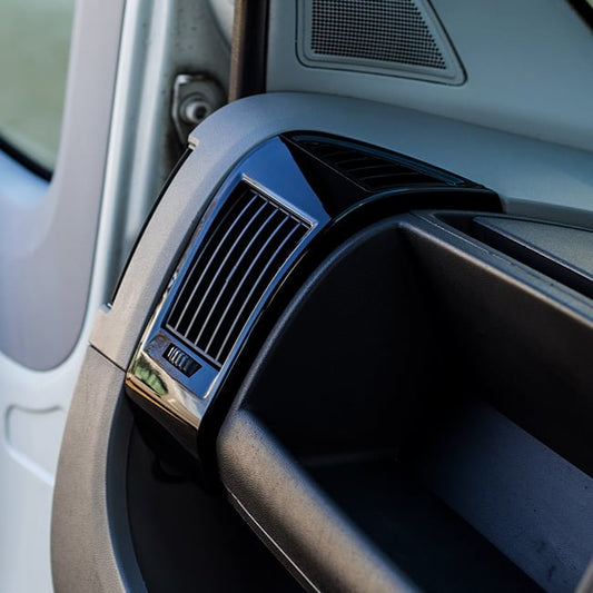 For Fiat Ducato / Ram ProMaster Black Dashboard Air Vent – Painted OEM Replacement, Ready to Fit | Van-X