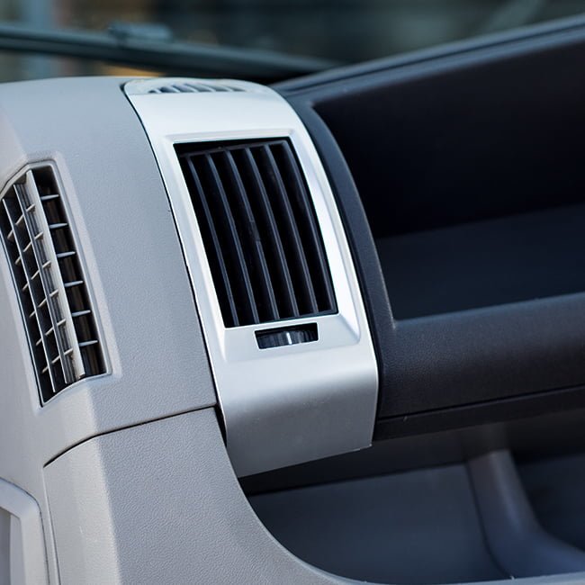For Fiat Ducato / RAM Promaster Dashboard Air Vent Trim in Silver | Van-X