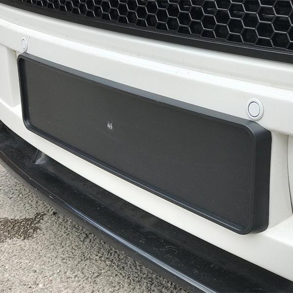 For VW T5.1 Sportline Front Spoiler Number Plate Trim | Van-X