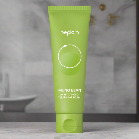 beplain Mung Bean pH-Balanced Cleansing Foam 80ml