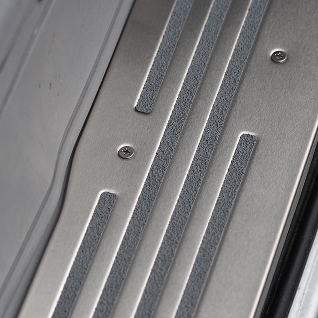 For Mazda Bongo Stainless Steel Step Protectors – 3 Piece Door Sill Protector Set | Van-X