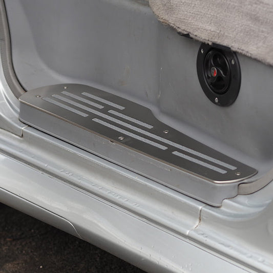 For Mazda Bongo Stainless Steel Step Protectors – 3 Piece Door Sill Protector Set | Van-X