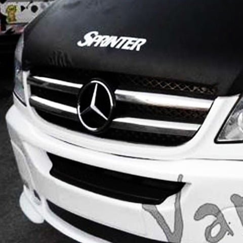 For Mercedes Sprinter MK3 4 Piece Front Grille Stainless Steel Trim | Van-X