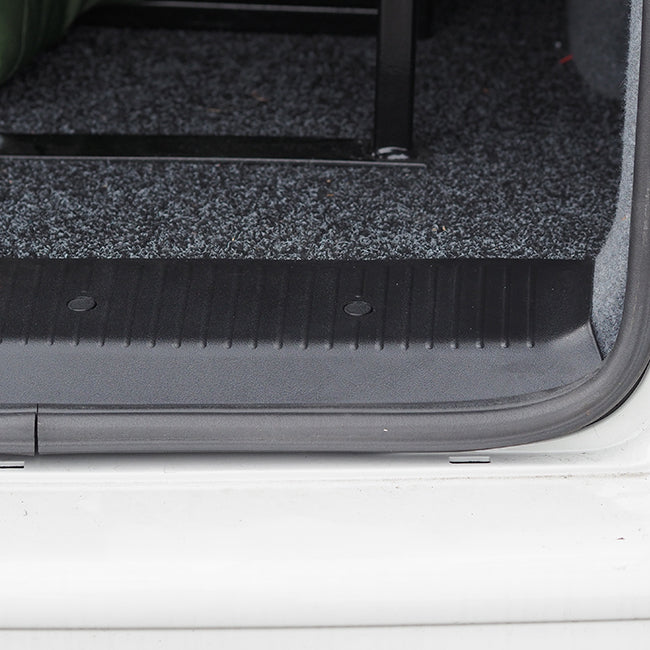 For VW T6.1 Transporter V2 Rear Threshold Cover Barndoor Plastic Full Length | Van-X