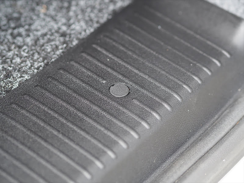 For VW T6 Transporter V2 Rear Barndoor Threshold Cover Plastic Full Length | Van-X