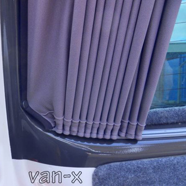 For VW T4 Window Curtains Eco-Line - Grey | Van-X