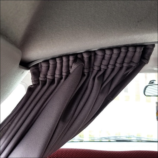 For Mazda Bongo Cab Divider Curtain Kit with Rail Premium Quality - Van-X