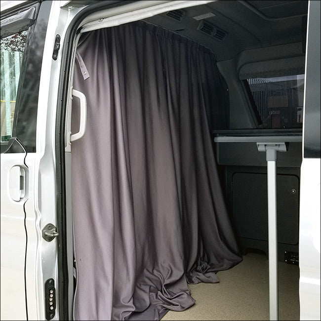 For Mazda Bongo Cab Divider Curtain Kit with Rail Premium Quality - Van-X