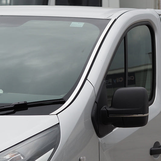 For Renault Trafic Camper Van Stainless Steel Windscreen Pillar Trim – Premium Exterior Upgrade | Van-X