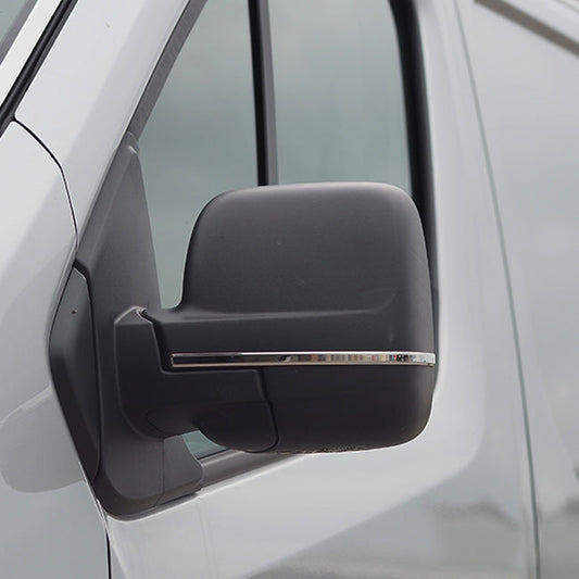 For Renault Trafic Campervan Wing Mirror Trims Stainless Steel – Van-X
