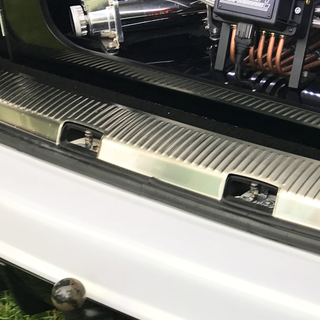 For VW T5/T5.1 Rear Barn Door Threshold Cover Stainless Steel | Van Conversion Interior Trim – Van-X